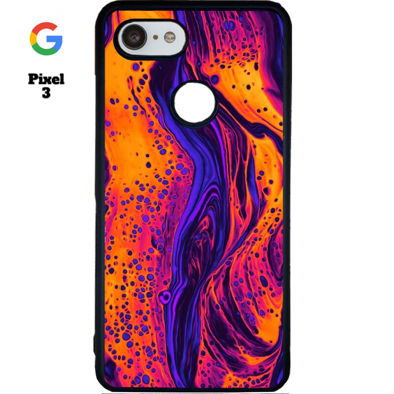 Lava Pour Phone Case Google Pixel 3 Phone Case Cover