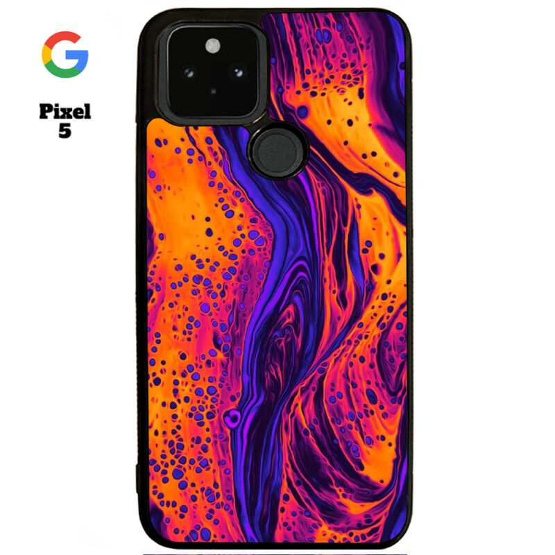Lava Pour Phone Case Google Pixel 5 Phone Case Cover
