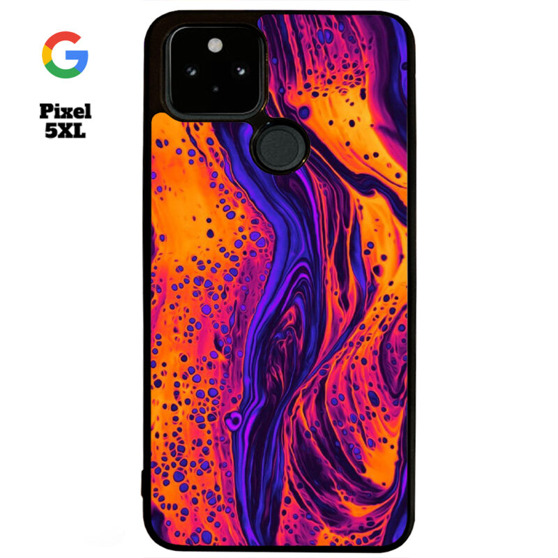 Lava Pour Phone Case Google Pixel 5XL Phone Case Cover