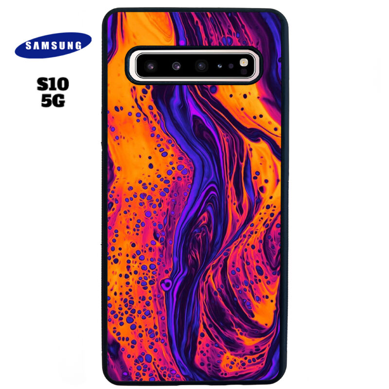 Lava Pour Phone Case Samsung Galaxy S10 5G Phone Case Cover