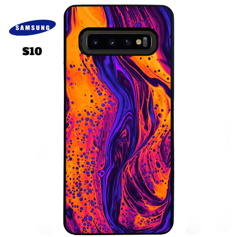 Lava Pour Phone Case Samsung Galaxy S10 Phone Case Cover