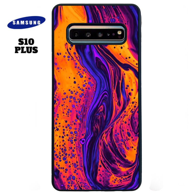 Lava Pour Phone Case Samsung Galaxy S10 Plus Phone Case Cover