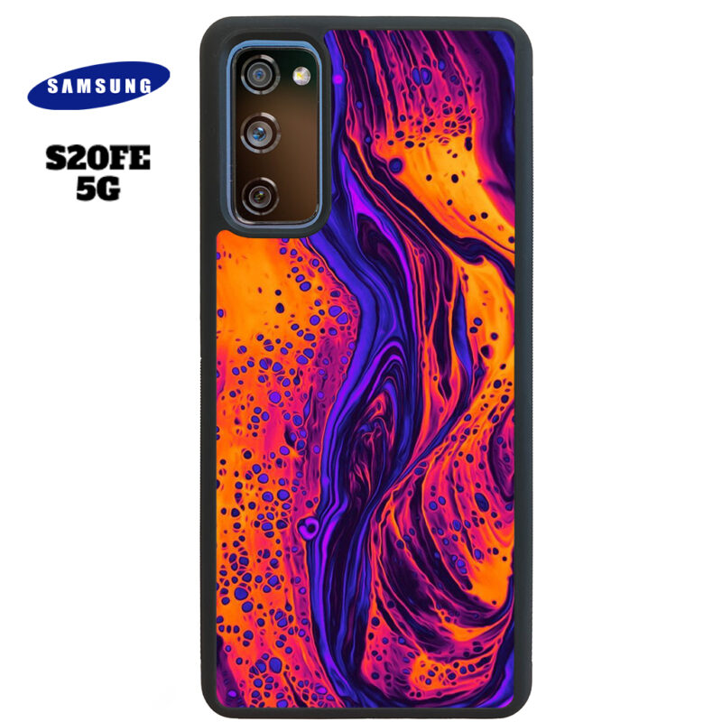 Lava Pour Phone Case Samsung Galaxy S20 FE 5G Phone Case Cover