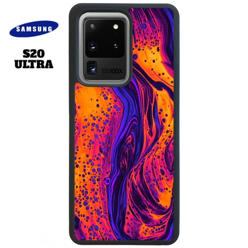 Lava Pour Phone Case Samsung Galaxy S20 Ultra Phone Case Cover