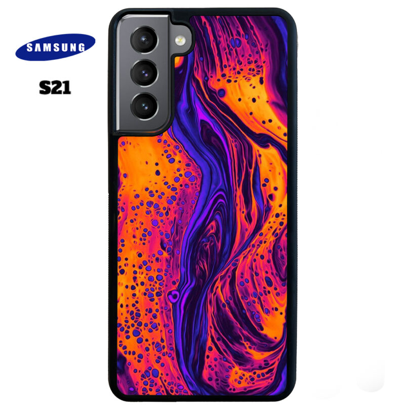 Lava Pour Phone Case Samsung Galaxy S21 Phone Case Cover
