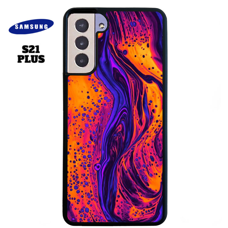 Lava Pour Phone Case Samsung Galaxy S21 Plus Phone Case Cover