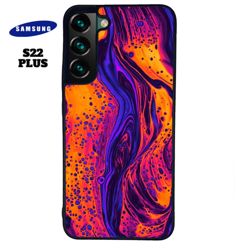 Lava Pour Phone Case Samsung Galaxy S22 Plus Phone Case Cover