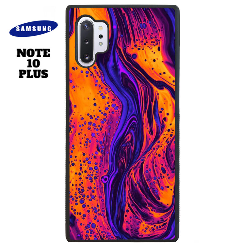 Lava Pour Phone Case Samsung Note 10 Plus Phone Case Cover