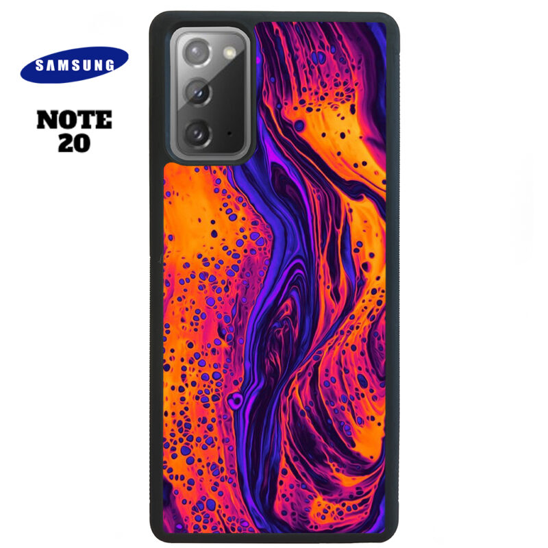Lava Pour Phone Case Samsung Note 20 Phone Case Cover
