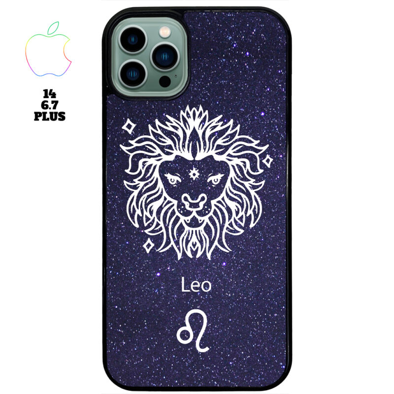Leo Zodiac Stars Apple iPhone Case Apple iPhone 14 6.7 Plus Phone Case Phone Case Cover