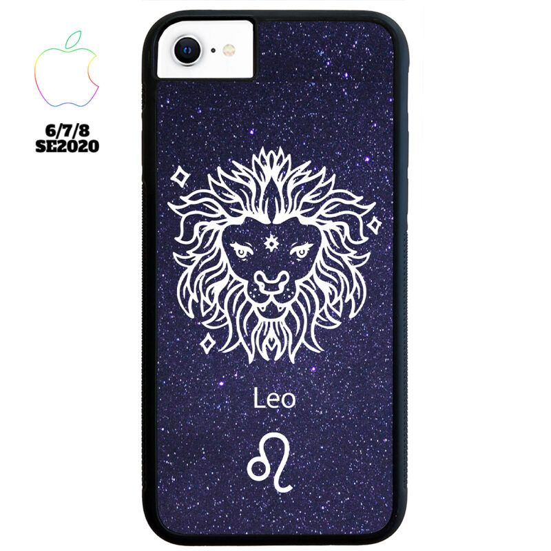 Leo Zodiac Stars Apple iPhone Case Apple iPhone 6 7 8 SE 2020 Phone Case Phone Case Cover