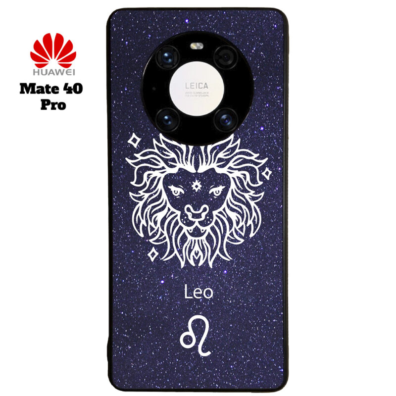 Leo Zodiac Stars Phone Case Huawei Mate 40 Pro Phone Case Cover Image