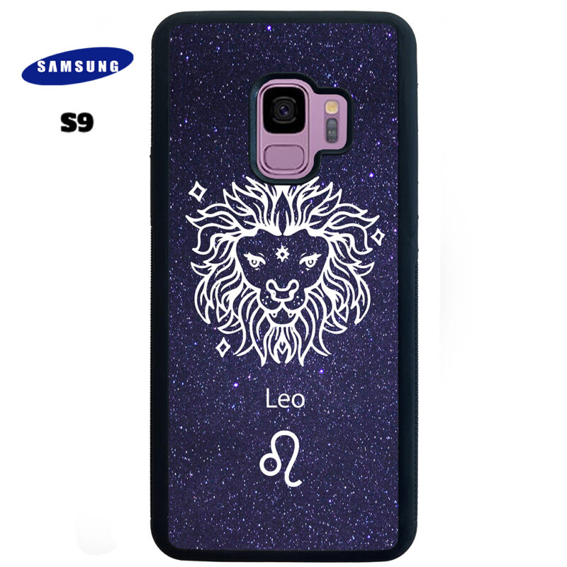 Leo Zodiac Stars Phone Case Samsung Galaxy S9 Phone Case Cover