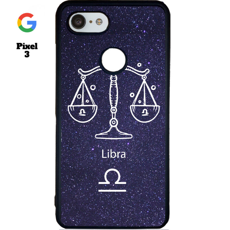 Libra Zodiac Stars Phone Case Google Pixel 3 Phone Case Cover