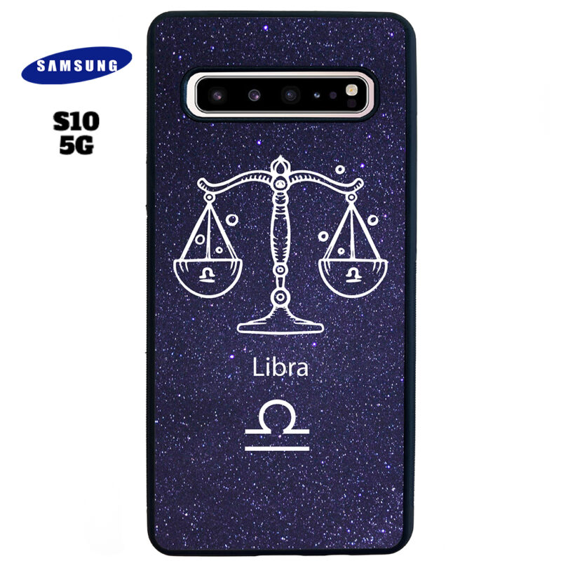 Libra Zodiac Stars Phone Case Samsung Galaxy S10 5G Phone Case Cover