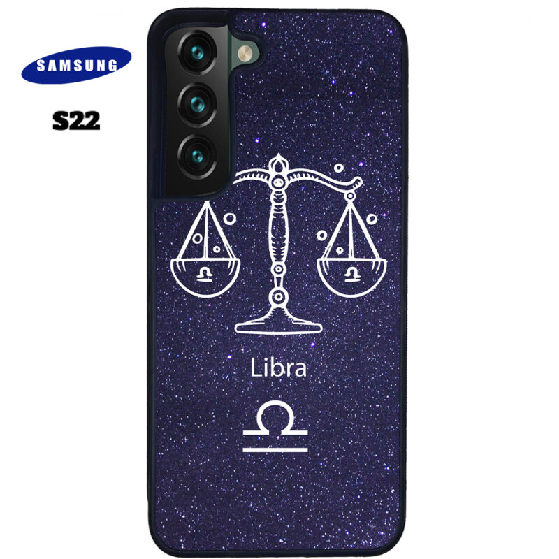 Libra Zodiac Stars Phone Case Samsung Galaxy S22 Phone Case Cover