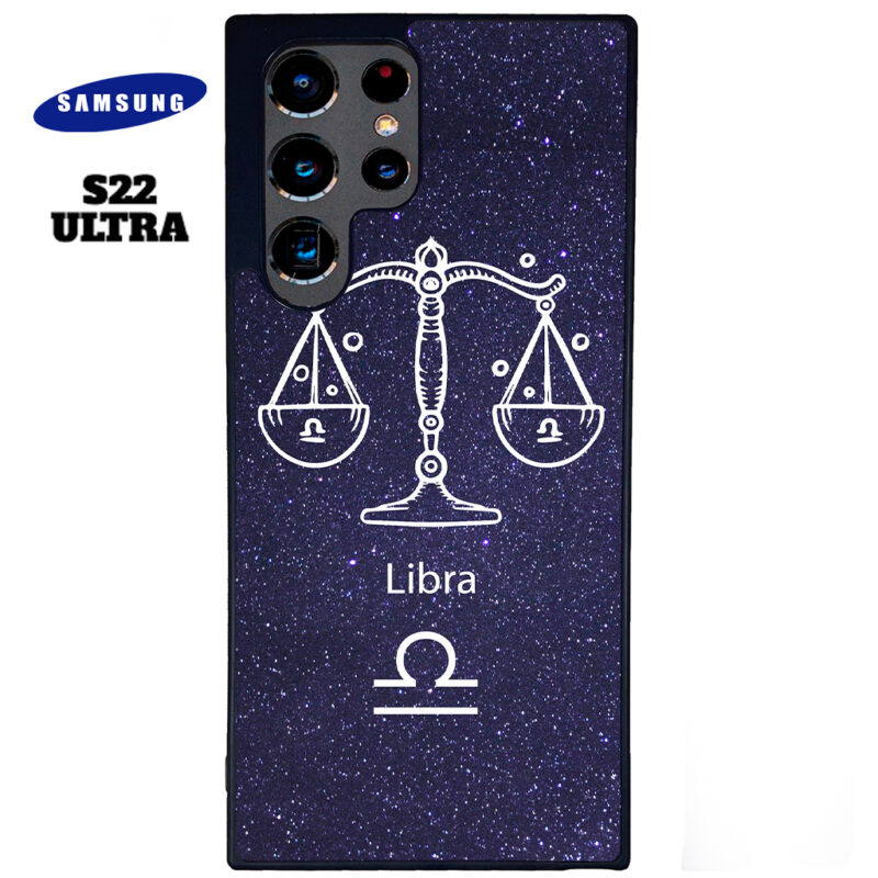 Libra Zodiac Stars Phone Case Samsung Galaxy S22 Ultra Phone Case Cover