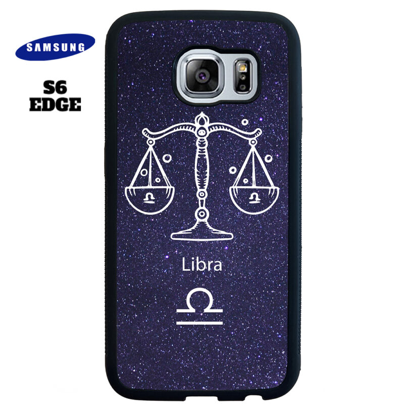 Libra Zodiac Stars Phone Case Samsung Galaxy S6 Edge Phone Case Cover