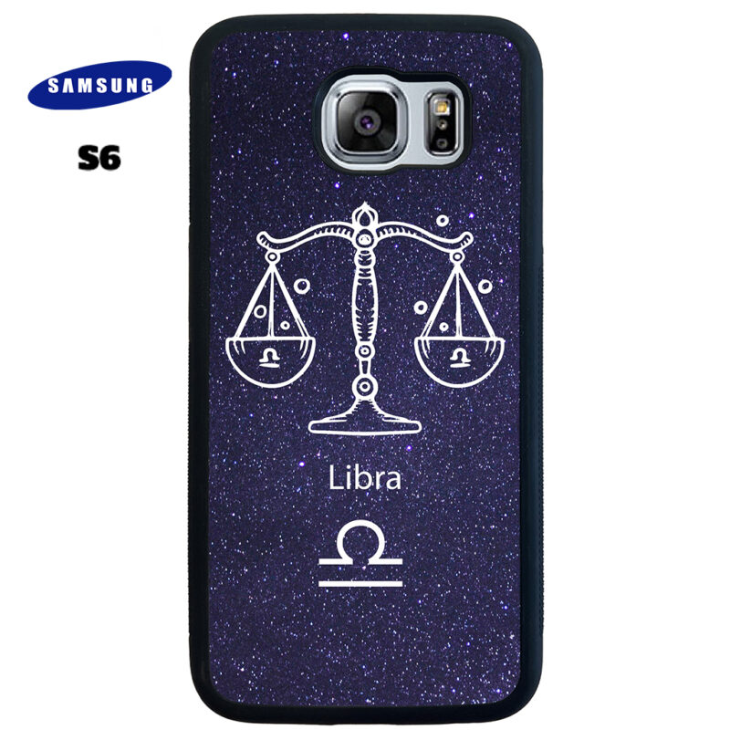 Libra Zodiac Stars Phone Case Samsung Galaxy S6 Phone Case Cover