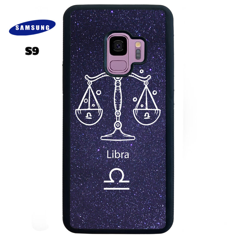 Libra Zodiac Stars Phone Case Samsung Galaxy S9 Phone Case Cover