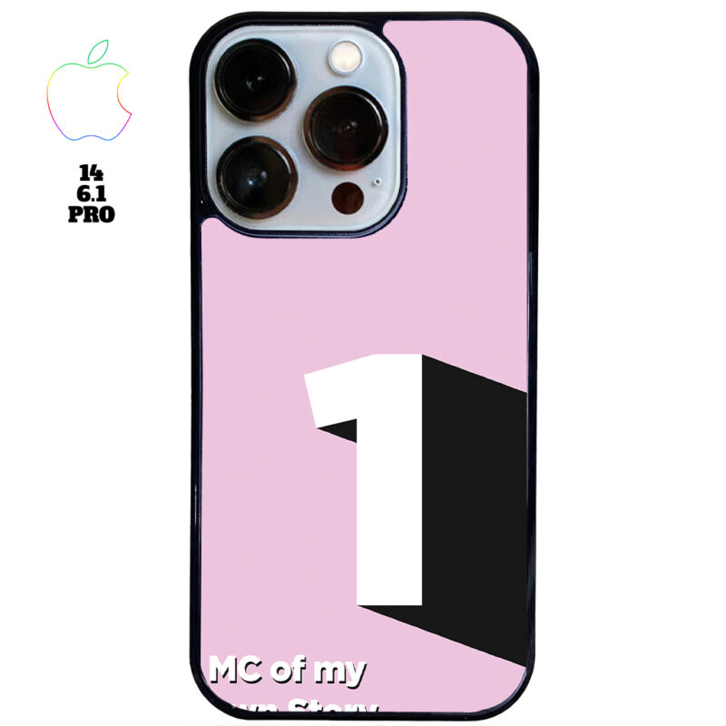 MC of My Own Story Pink Phone Case Apple iPhone 14 6.1 Pro Phone Case Cover
