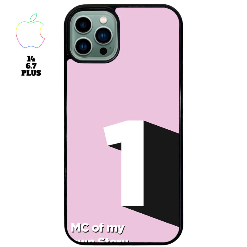 MC of My Own Story Pink Phone Case Apple iPhone 14 6.7 Plus Phone Case Cover