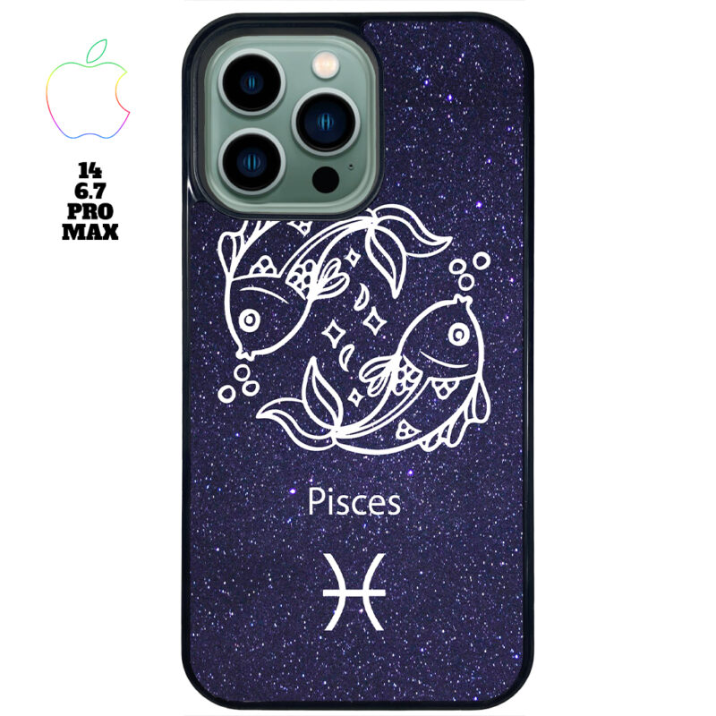 Pisces Zodiac Stars Apple iPhone Case Apple iPhone 14 6.7 Pro Max Phone Case Phone Case Cover