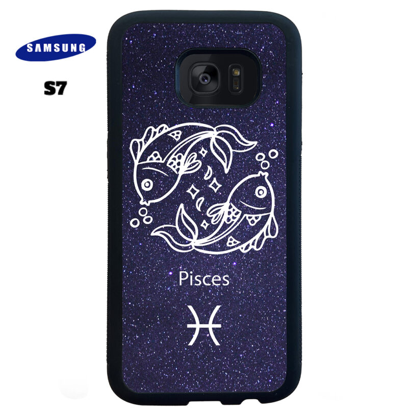 Pisces Zodiac Stars Phone Case Samsung Galaxy S7 Phone Case Cover