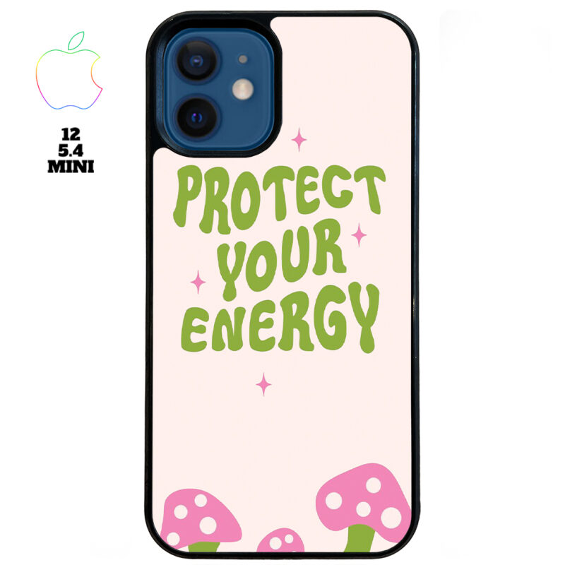 Protect Your Energy Apple iPhone Case Apple iPhone 12 5 4 Mini Phone Case Phone Case Cover