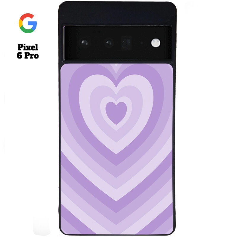Purple Love Phone Case Google Pixel 6 Pro Phone Case Cover
