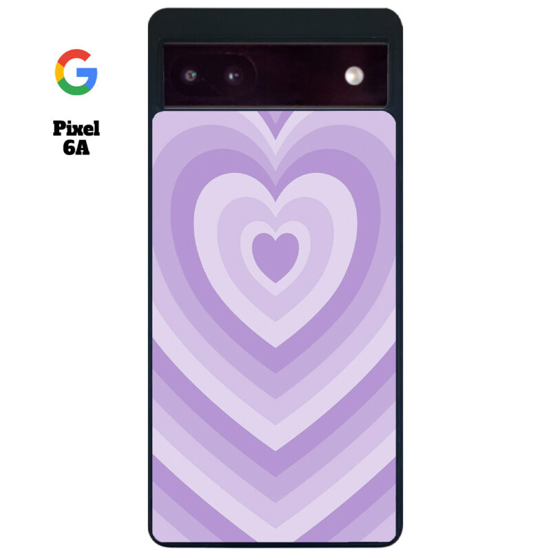 Purple Love Phone Case Google Pixel 6A Phone Case Cover