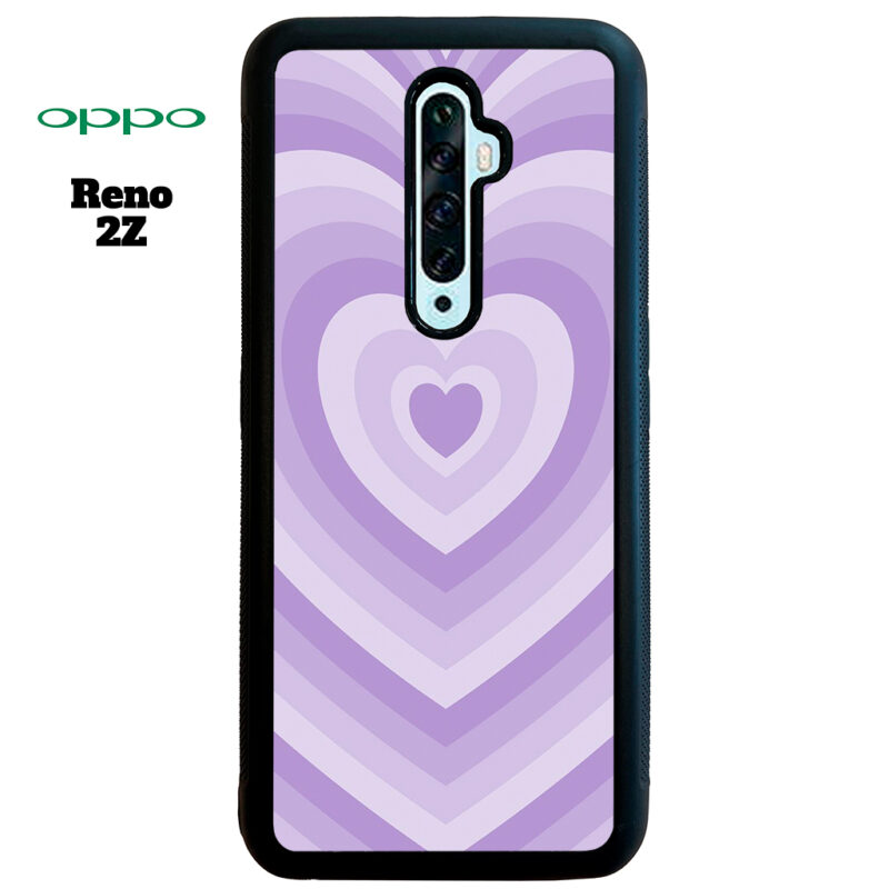 Purple Love Phone Case Oppo Reno 2Z Phone Case Cover