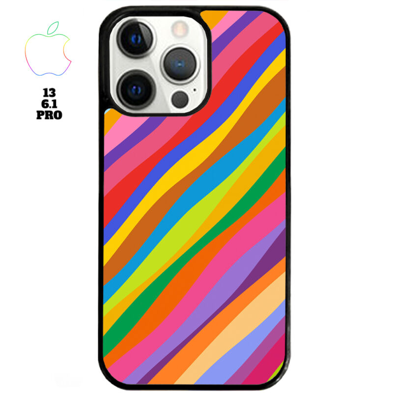 Rainbow Duck Apple iPhone Case Apple iPhone 13 6.1 Pro Phone Case Phone Case Cover