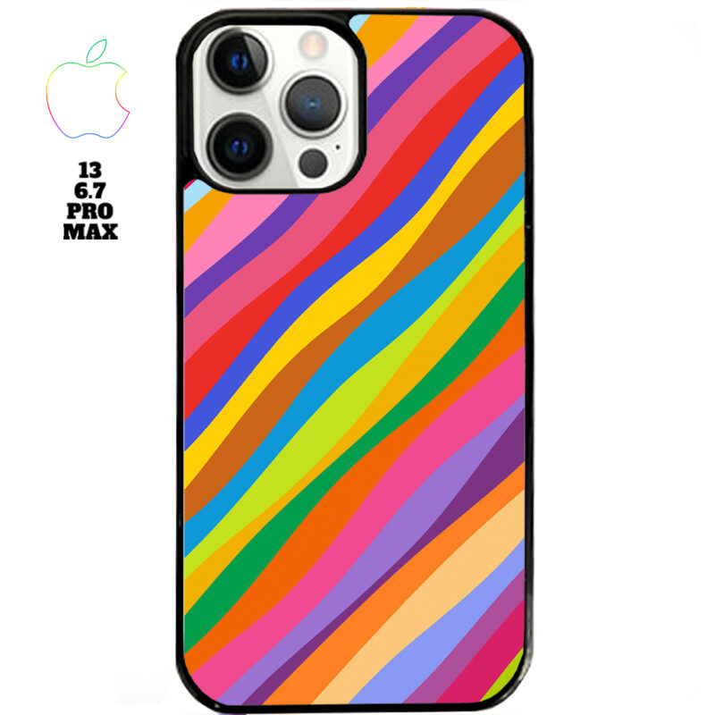 Rainbow Duck Apple iPhone Case Apple iPhone 13 6.7 Pro Max Phone Case Phone Case Cover
