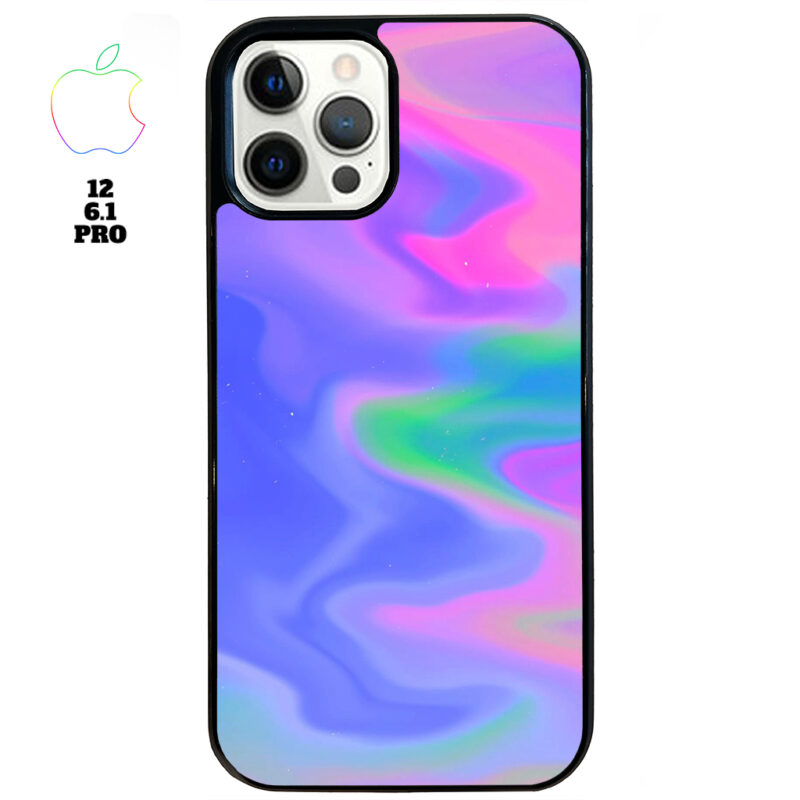 Rainbow Oil Spill Apple iPhone Case Apple iPhone 12 6 1 Pro Phone Case Phone Case Cover