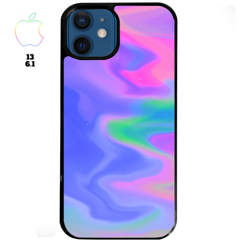 Rainbow Oil Spill Apple iPhone Case Apple iPhone 13 6.1 Phone Case Phone Case Cover