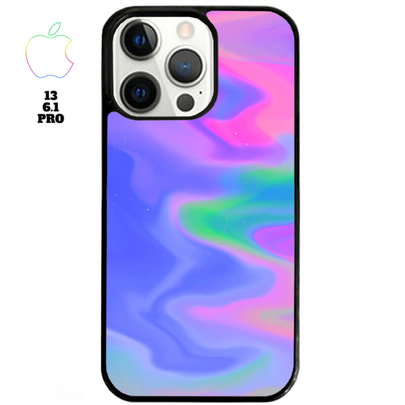 Rainbow Oil Spill Apple iPhone Case Apple iPhone 13 6.1 Pro Phone Case Phone Case Cover