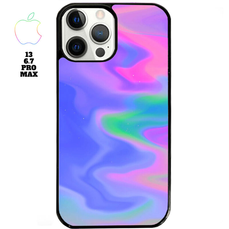 Rainbow Oil Spill Apple iPhone Case Apple iPhone 13 6.7 Pro Max Phone Case Phone Case Cover