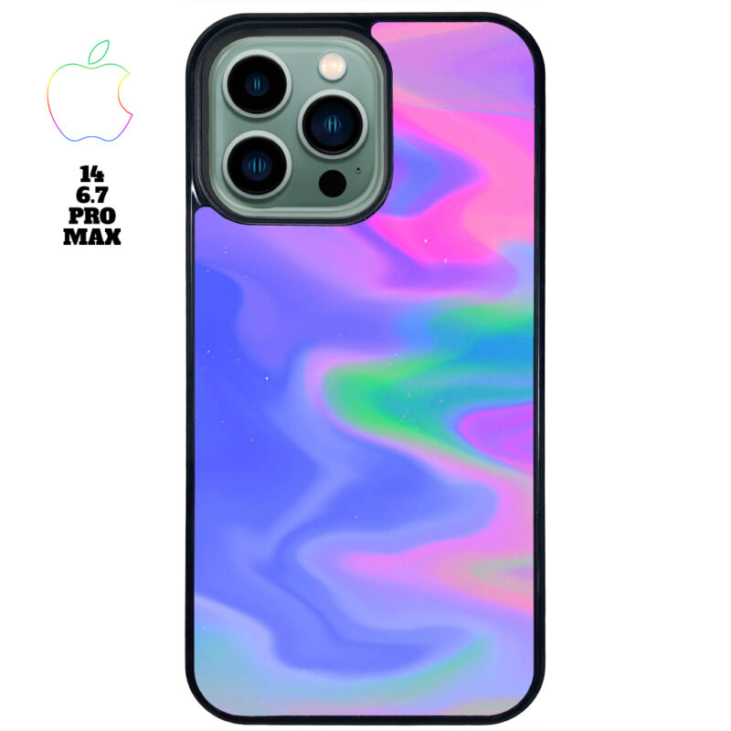 Rainbow Oil Spill Apple iPhone Case Apple iPhone 14 6.7 Pro Max Phone Case Phone Case Cover