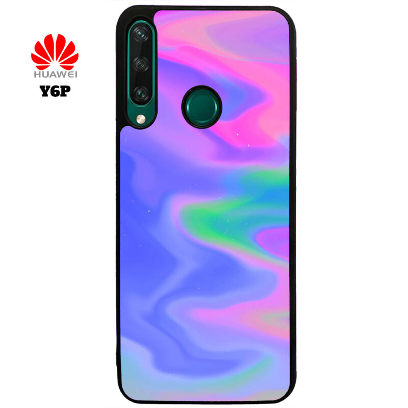 Rainbow Oil Spill Phone Case Huawei Y6P Phone Case Cover