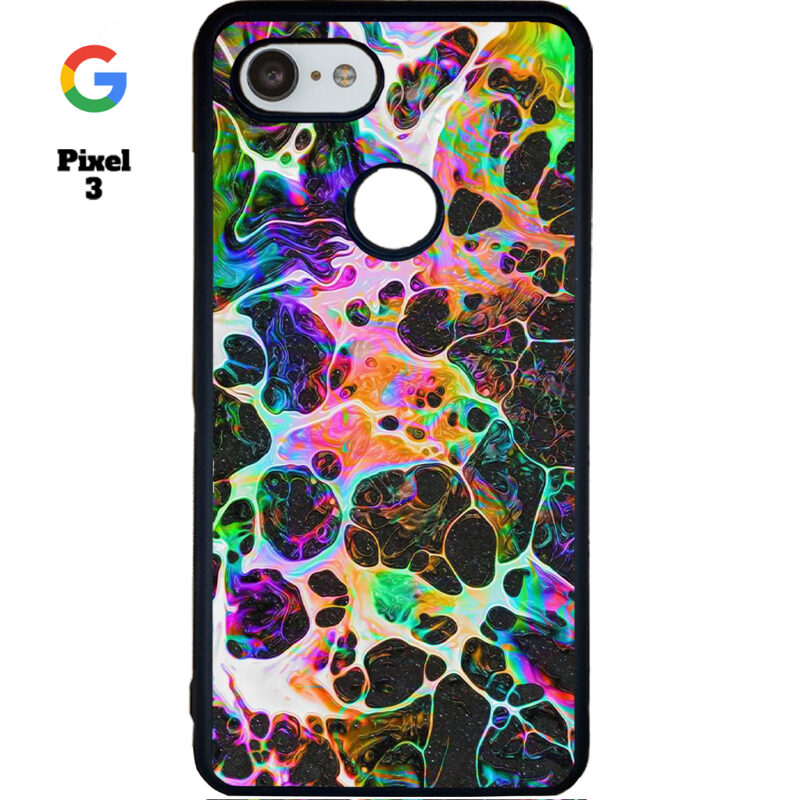 Rainbow Web Phone Case Google Pixel 3 Phone Case Cover