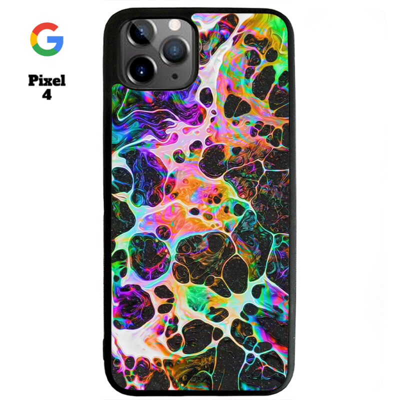 Rainbow Web Phone Case Google Pixel 4 Phone Case Cover