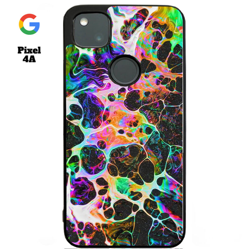 Rainbow Web Phone Case Google Pixel 4A Phone Case Cover