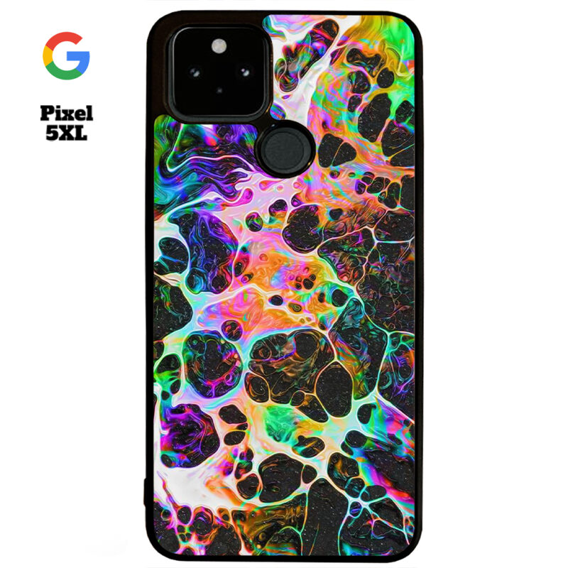 Rainbow Web Phone Case Google Pixel 5XL Phone Case Cover