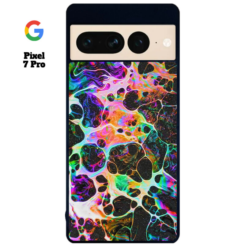 Rainbow Web Phone Case Google Pixel 7 Pro Phone Case Cover