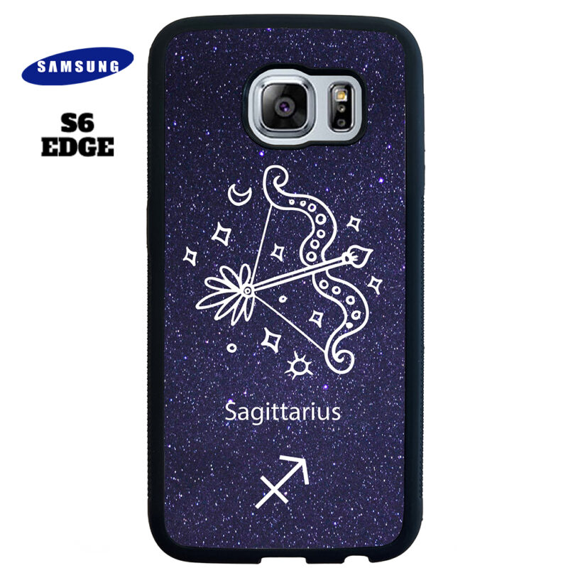 Sagittarius Zodiac Stars Phone Case Samsung Galaxy S6 Edge Phone Case Cover