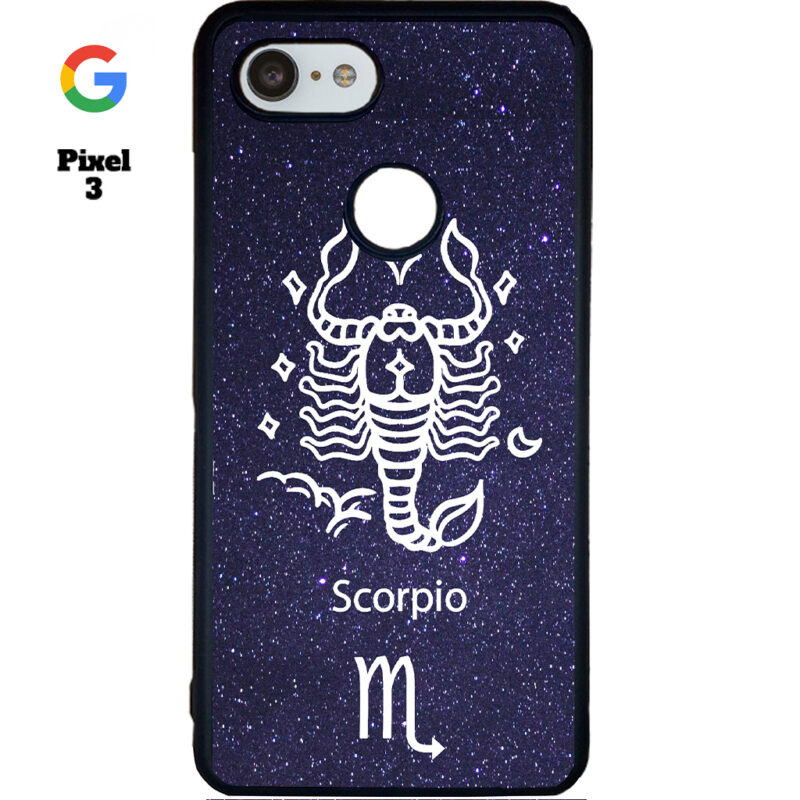 Scorpio Zodiac Stars Phone Case Google Pixel 3 Phone Case Cover