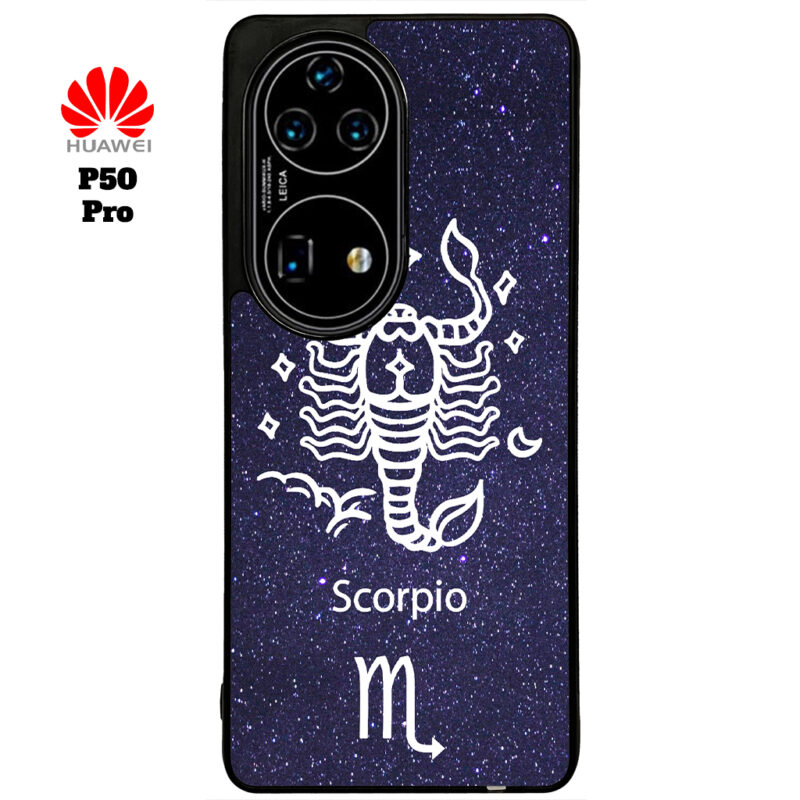 Scorpio Zodiac Stars Phone Case Huawei P50 Pro Phone Case Cover