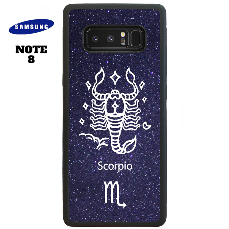 Scorpio Zodiac Stars Phone Case Samsung Note 8 Phone Case Cover