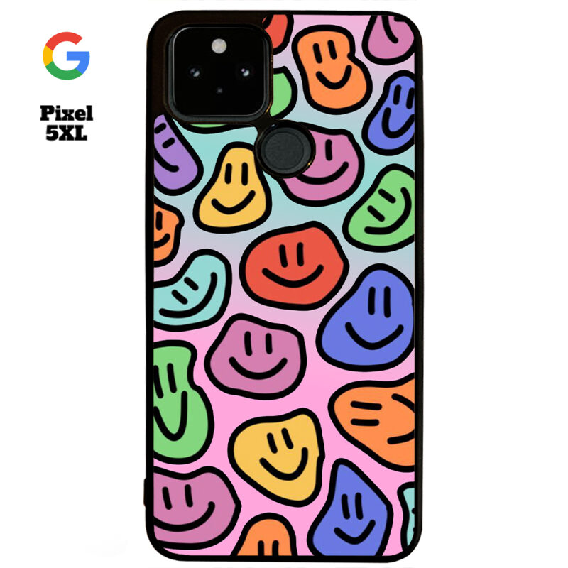 Smily Face Phone Case Google Pixel 5XL Phone Case Cover